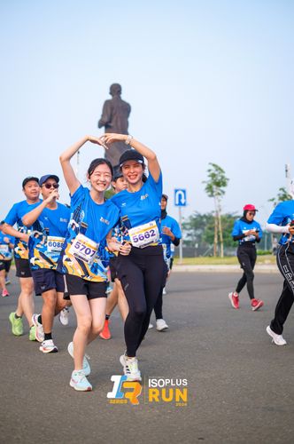 Race photo from ISOPlus Run 2024 Jakarta