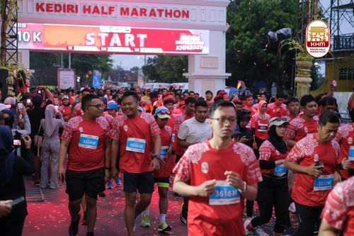 Race photo from Kediri Half Marathon 2025