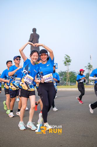 Race photo from ISOPlus Run 2024 Jakarta