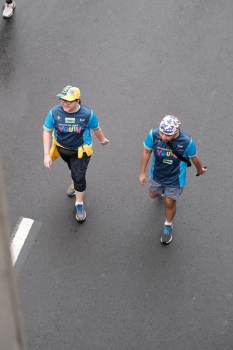 Race photo from Road to BAF Lions Run 2024
