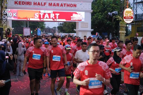 Race photo from Kediri Half Marathon 2025
