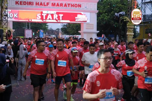 Race photo from Kediri Half Marathon 2025