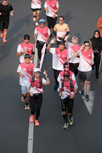 Race photo from Smartfren Run 2024 Vibes