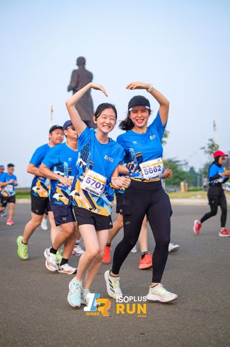 Race photo from ISOPlus Run 2024 Jakarta