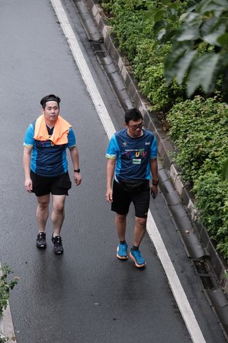 Race photo from Road to BAF Lions Run 2024