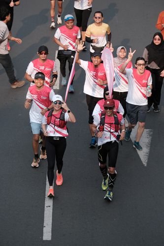 Race photo from Smartfren Run 2024 Vibes