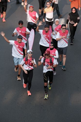 Race photo from Smartfren Run 2024 Vibes