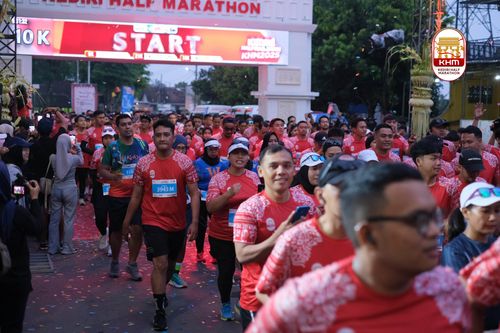 Race photo from Kediri Half Marathon 2025