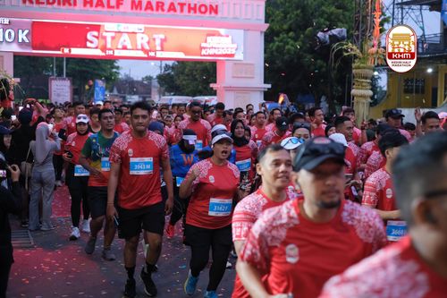 Race photo from Kediri Half Marathon 2025