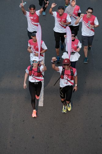 Race photo from Smartfren Run 2024 Vibes