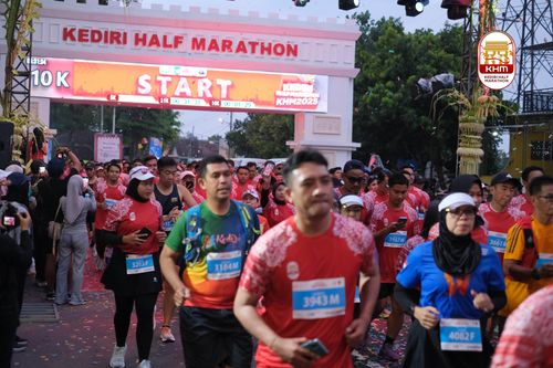 Race photo from Kediri Half Marathon 2025
