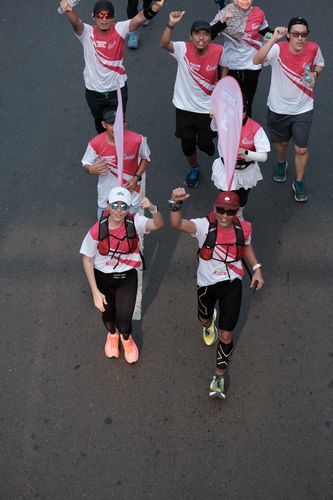 Race photo from Smartfren Run 2024 Vibes