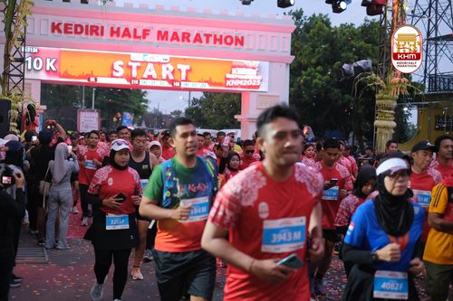 Race photo from Kediri Half Marathon 2025