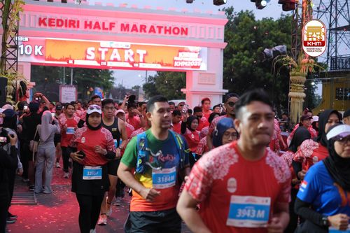 Race photo from Kediri Half Marathon 2025