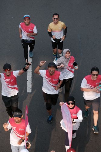 Race photo from Smartfren Run 2024 Vibes