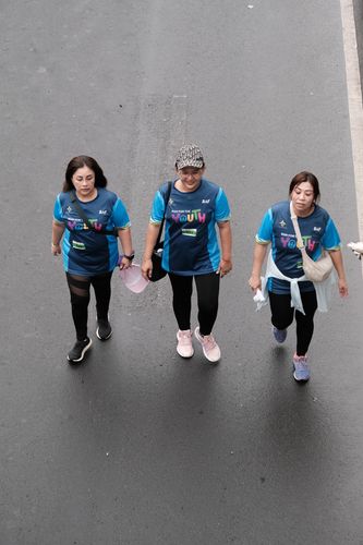Race photo from Road to BAF Lions Run 2024