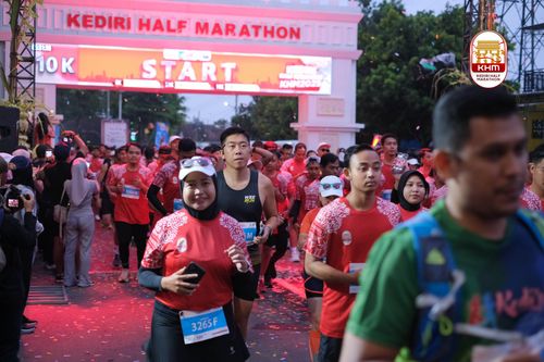 Race photo from Kediri Half Marathon 2025