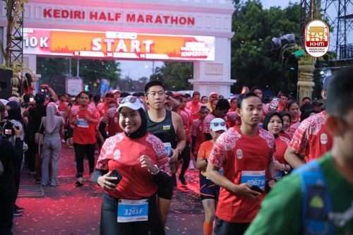 Race photo from Kediri Half Marathon 2025