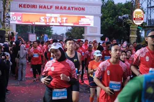 Race photo from Kediri Half Marathon 2025