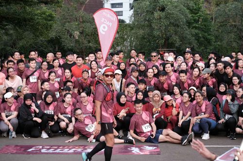 Race photo from Assurance Fun Run 2024