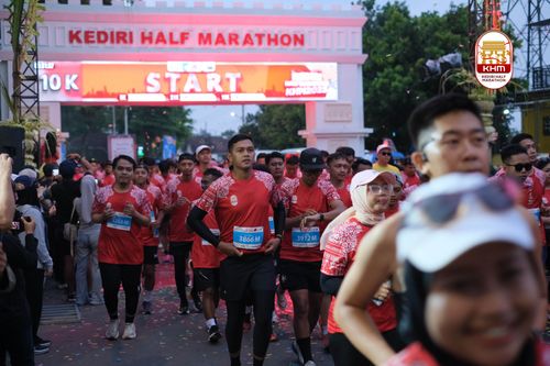Race photo from Kediri Half Marathon 2025