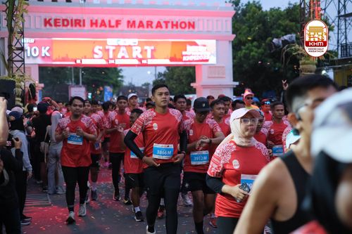 Race photo from Kediri Half Marathon 2025
