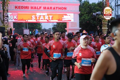 Race photo from Kediri Half Marathon 2025