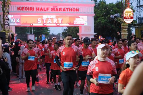 Race photo from Kediri Half Marathon 2025