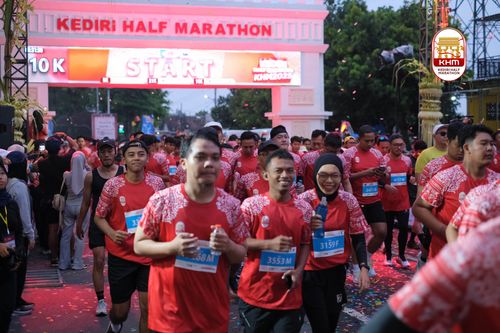 Race photo from Kediri Half Marathon 2025
