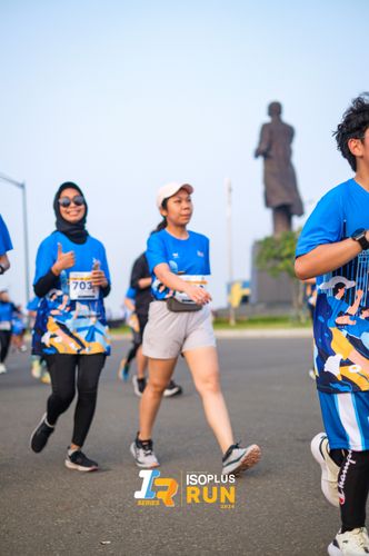 Race photo from ISOPlus Run 2024 Jakarta