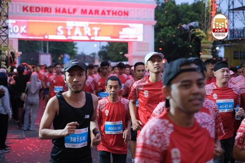 Race photo from Kediri Half Marathon 2025