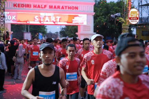 Race photo from Kediri Half Marathon 2025