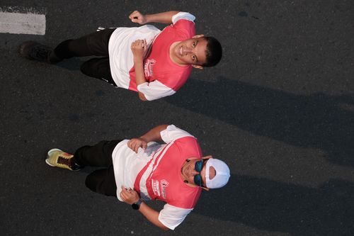 Race photo from Smartfren Run 2024 Vibes