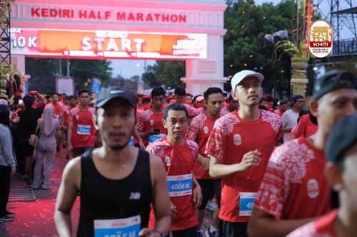 Race photo from Kediri Half Marathon 2025