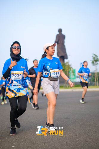 Race photo from ISOPlus Run 2024 Jakarta