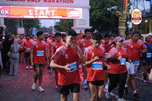 Race photo from Kediri Half Marathon 2025