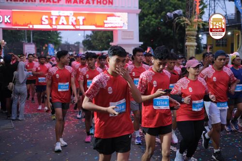 Race photo from Kediri Half Marathon 2025