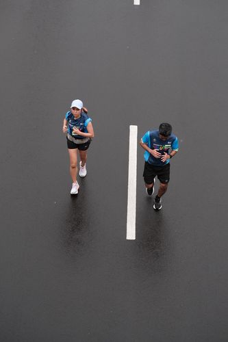 Race photo from Road to BAF Lions Run 2024
