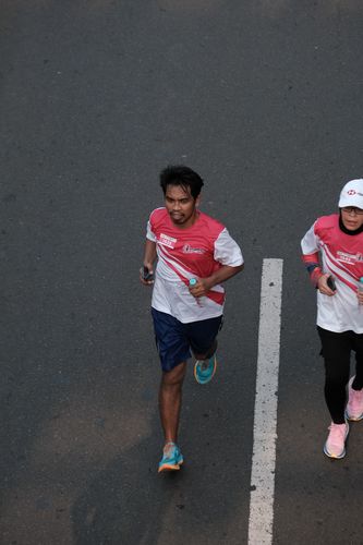 Race photo from Smartfren Run 2024 Vibes