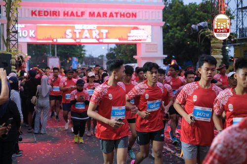 Race photo from Kediri Half Marathon 2025