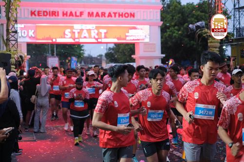 Race photo from Kediri Half Marathon 2025
