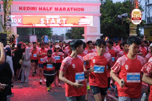 Race photo from Kediri Half Marathon 2025