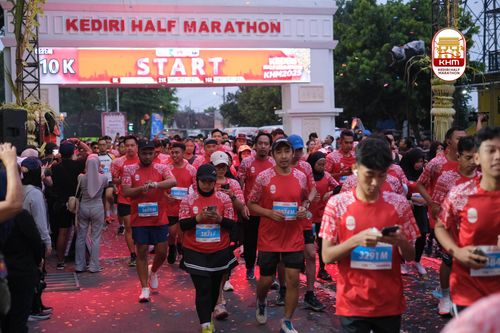 Race photo from Kediri Half Marathon 2025