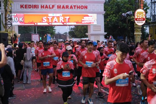 Race photo from Kediri Half Marathon 2025