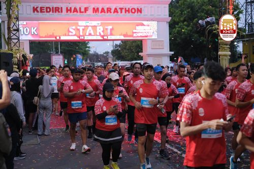 Race photo from Kediri Half Marathon 2025