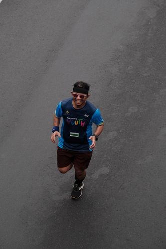 Race photo from Road to BAF Lions Run 2024