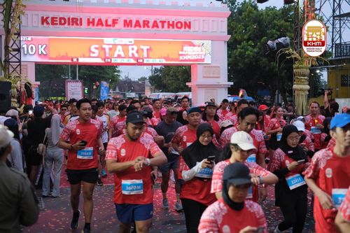Race photo from Kediri Half Marathon 2025