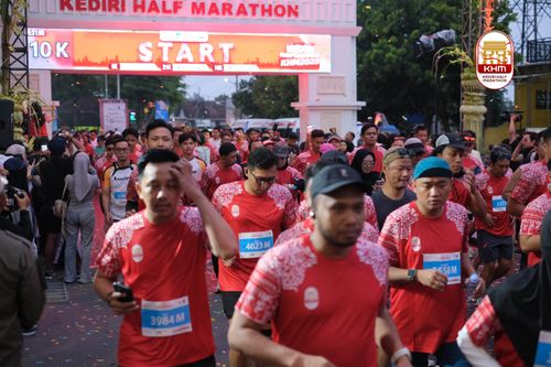Race photo from Kediri Half Marathon 2025