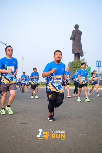 Race photo from ISOPlus Run 2024 Jakarta