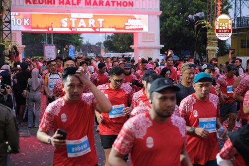 Race photo from Kediri Half Marathon 2025
